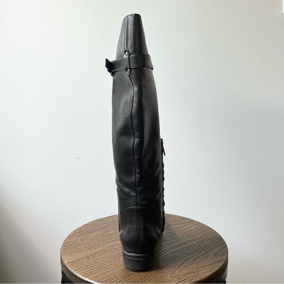 Sam Edelman Patton 2 knee high black leather riding boots - Picture 3 of 11